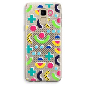 8-bit N°1: Samsung Galaxy J6 (2018) Transparant Hoesje