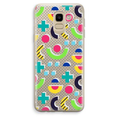 8-bit N°1: Samsung Galaxy J6 (2018) Transparant Hoesje