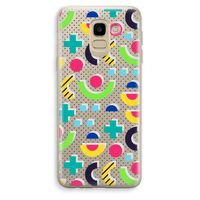 8-bit N°1: Samsung Galaxy J6 (2018) Transparant Hoesje