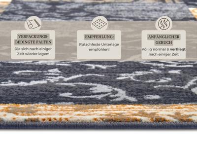 Hanse Home - Designer Velours Carpet Bloques - 235x320 cm