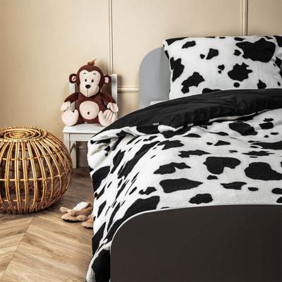 Kinderdekbedovertrek Teddy Kids - 140x200 cm Meerkleurig - Dessin: Dieren - Fresh and Co - Dekbed-Discounter.nl