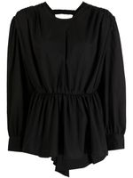 JNBY chemise à taille élastiquée - Noir