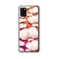 Katoen Wolken: Samsung Galaxy A31 Transparant Hoesje