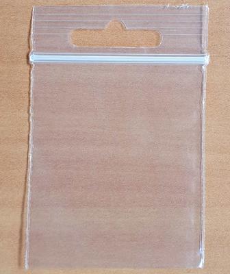 100 Gripzakjes met eurosleuf 55 x 65 mm 50 micron
