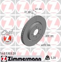 Remschijf Coat Z 540530320