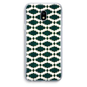 Moroccan tiles: Samsung Galaxy J3 (2017) Transparant Hoesje