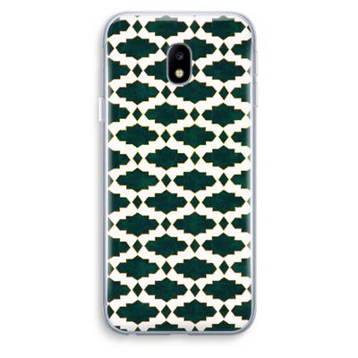Moroccan tiles: Samsung Galaxy J3 (2017) Transparant Hoesje