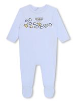 Kenzo Kids pyjama en coton biologique à imprimé graphique - Bleu - thumbnail