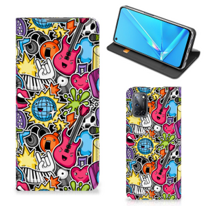 OPPO A52 | A72 Hippe Standcase Punk Rock