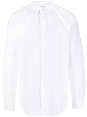ASPESI chemise en coton à boutonnière - Blanc