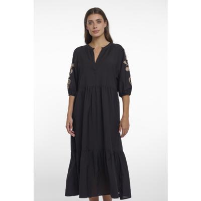 Rino & Pelle - Zwart | unisex | Jurk | Zwart | 48 | regular | Kamst mode