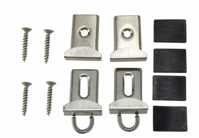 Wiesbaden sets chroom spiegelklemmen