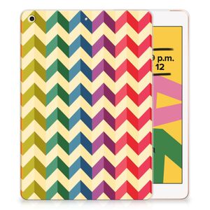 Apple iPad 10.2 | iPad 10.2 (2020) | 10.2 (2021) Hippe Hoes Zigzag Multi Color