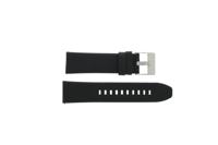 Horlogeband Diesel DZ4341 Leder Zwart 24mm