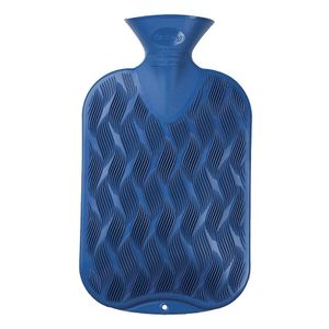 Kruik blauw golf/ribbel 2 liter