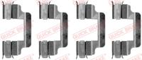 Accessoireset, schijfremblok QUICK BRAKE, u.a. für Citroën, Peugeot, Skoda, Mercedes-Benz, VW, Lancia, Seat, Fiat