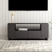 Tv-meubel 120x35x43 cm spaanplaat grijs
