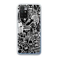 Vexx Black Mixtape: Xiaomi Redmi 10 Transparant Hoesje
