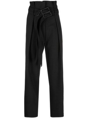 REV pantalon court à taille haute - Gris