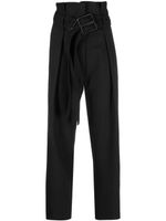 REV pantalon court à taille haute - Gris