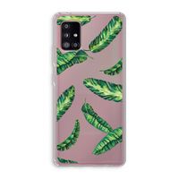 Lange bladeren: Samsung Galaxy A51 5G Transparant Hoesje