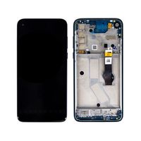 Motorola G8 Power Front Cover & LCD Display 5D68C16143 - Blauw - thumbnail