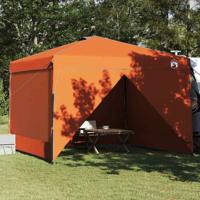 Luifeltent Oranje 300 x 300 x 227 / 236 / 245 cm Oxford stof