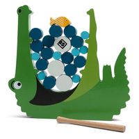 BS Toys krokodil hout balans en stapelspel