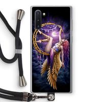 Aerial Angel: Samsung Galaxy Note 10 Transparant Hoesje met koord