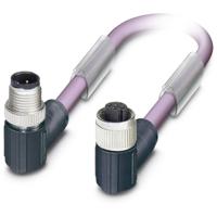 Phoenix Contact 1543935 Sensor/actuator connector, geassembleerd M12 Aantal polen (sensoren): 5 Stekker, haaks, Bus, haaks 2.00 m 1 stuk(s)