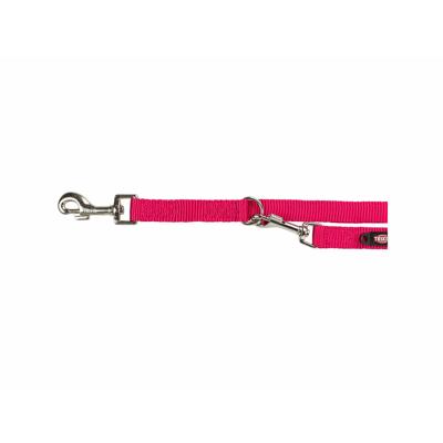 Verstelbare hondenriem Trixie New Premium Fuchsia