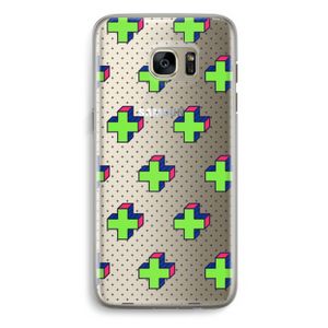 8-bit N°10: Samsung Galaxy S7 Edge Transparant Hoesje