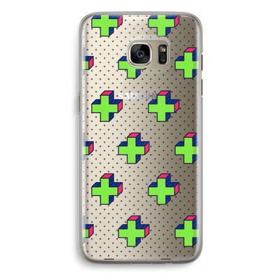 8-bit N°10: Samsung Galaxy S7 Edge Transparant Hoesje