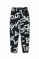 Broek Manifesto - BLACK - XS - thumbnail