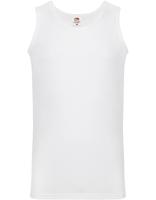 Fruit Of The Loom F260 Valueweight Athletic Vest - White - 4XL