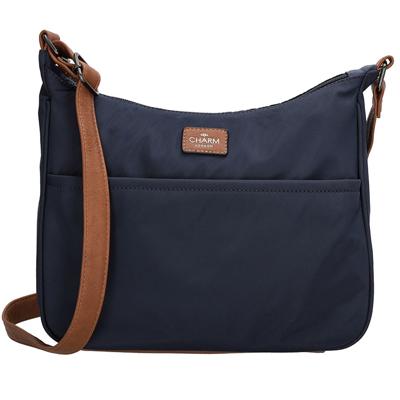 Charm London Schoudertas Buckingham Navy