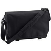 Schoudertas/Messenger bag - zwart - heren/dames - 41 x 31 x 12 cm - thumbnail