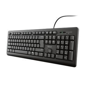 Trust TK-150 KEYBOARD US Toetsenbord Zwart