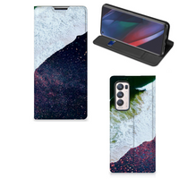 OPPO Find X3 Neo Stand Case Sea in Space - thumbnail