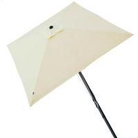 Parasol Aktive 270 x 261 x 270 cm Staal Aluminium Crème