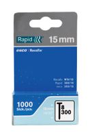 Rapid Nagels Type 8 Gegalvaniseerd, Blisterbox 1000st Lengte 15mm