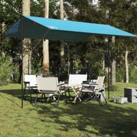 VidaXL Kampeerluifel waterdicht 400x294 cm blauw VidaXL Kampeerluifel waterdicht 400x294 cm blauw