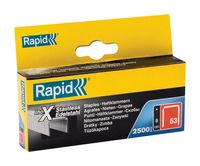 Rapid Nr. 53 dundraadnieten RVS 8 mm, 2.500 stuks - 23808000 - 23808000