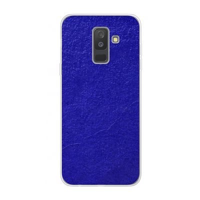 Majorelle Blue: Samsung Galaxy A6 Plus (2018) Transparant Hoesje