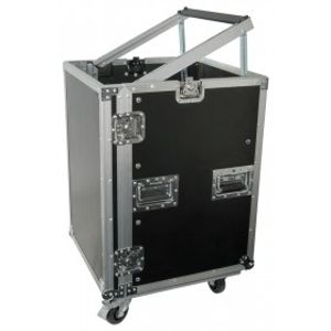 Power Dynamics PD-F16U8 19" Flightcase Rack met zwenkwielen 16HE + 8HE