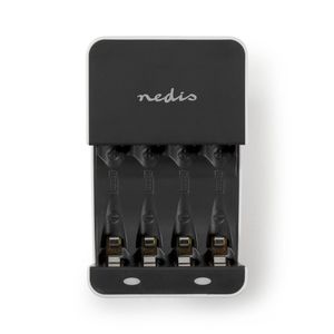 Nedis NiMH-Batterijlader AA / AAA | 1.2 V DC | 0.18 A | 1 stuks - BACH05 BACH05