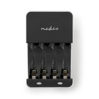 Nedis NiMH-Batterijlader AA / AAA | 1.2 V DC | 0.18 A | 1 stuks - BACH05 BACH05