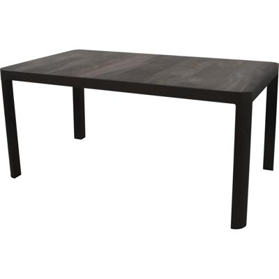 Lesli tafel castilla negro 160 x 90 x 74 cm