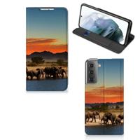 Samsung Galaxy S21 FE | Hoesje maken | Olifanten