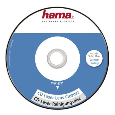 Hama Reinigingsdisc voor CD-speler Audio accessoire Blauw